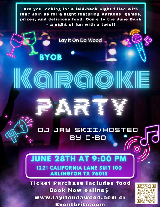 Karaoke Lounge Event June 28th Saturday