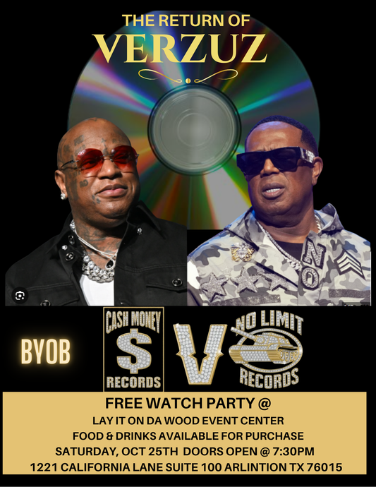 Cash Money Verzuz No Limit Solder